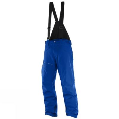 Pantalones Salomon Chill Out Bib Hombre Azules - Chile JMY716954